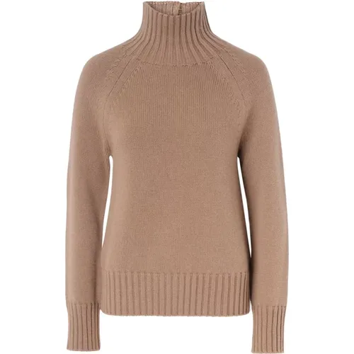 Kamel Mantova Pullover , Damen, Größe: M - Max Mara - Modalova