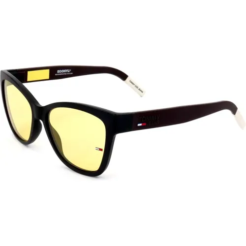 UV2 Schutz Acetat Sonnenbrille , Damen, Größe: ONE Size - Tommy Hilfiger - Modalova