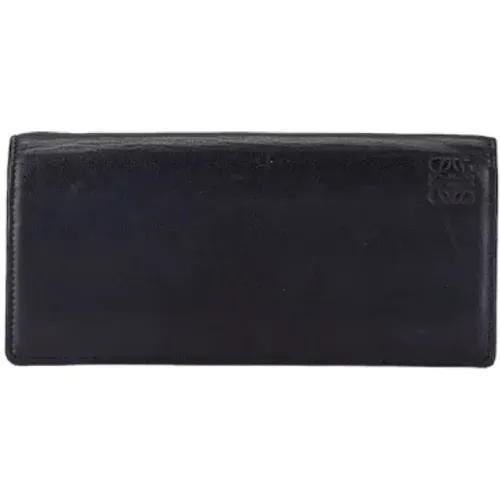 Pre-owned Leather wallets , female, Sizes: ONE SIZE - Loewe Pre-owned - Modalova