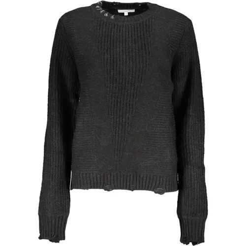 Sweater mit Kontrastdetails , Damen, Größe: S - PATRIZIA PEPE - Modalova