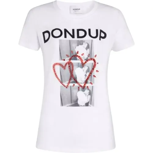 Classic T-Shirt , female, Sizes: M - Dondup - Modalova