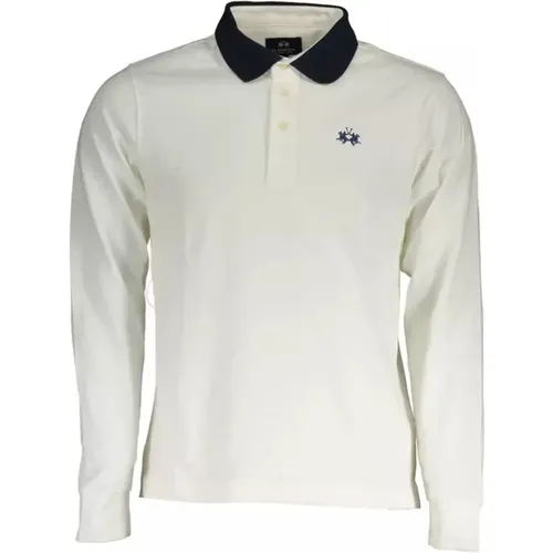 Elegant Polo with Contrast Details , male, Sizes: 2XL, XL, M - LA MARTINA - Modalova