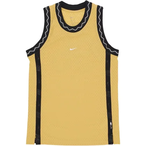 Premium Basketball Jersey Wheat Gold/White - Nike - Modalova