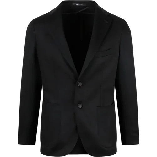 Cashmere Single Breasted Blazer , male, Sizes: M - Tagliatore - Modalova