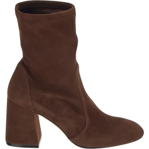 Elegant Stretch Bootie , female, Sizes: 7 UK, 4 UK, 5 1/2 UK, 3 1/2 UK, 6 UK, 4 1/2 UK - Stuart Weitzman - Modalova