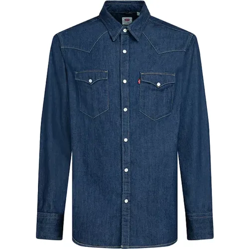 Levi's, Denim Shirts , Herren, Größe: L - Levis - Modalova