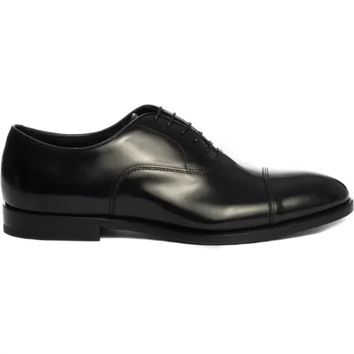 FrancescinaNero Leder Oxford Schuhe , Herren, Größe: 41 EU - Doucal's - Modalova