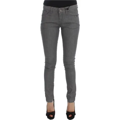 Graue Slim Fit Jeans - Costume National - Modalova