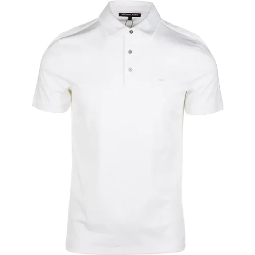 Einfarbiges Logo Polo Shirt - Michael Kors - Modalova