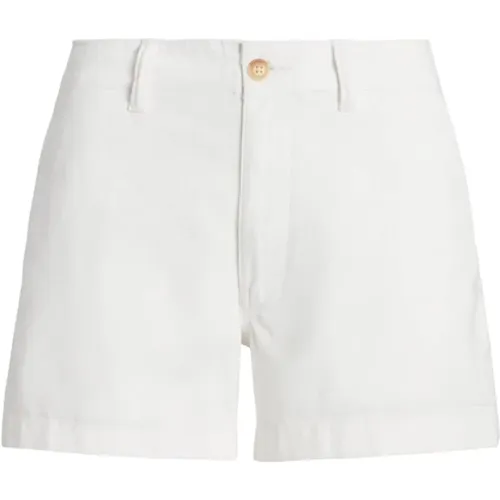 Cotton Twill Weave Shorts , female, Sizes: 2XS - Ralph Lauren - Modalova