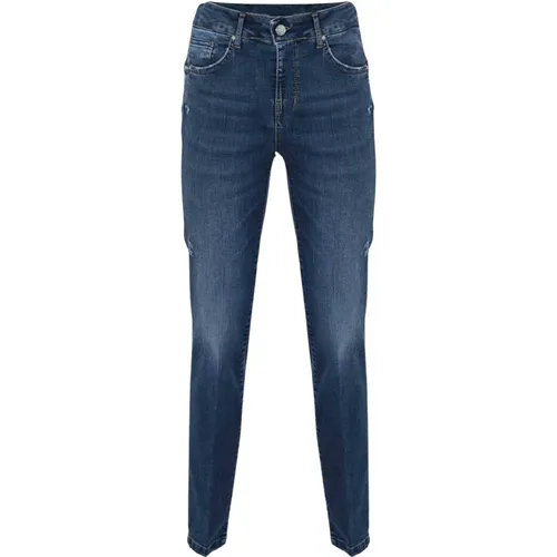 Dunkle Skinny Jeans , Damen, Größe: W32 - Kocca - Modalova
