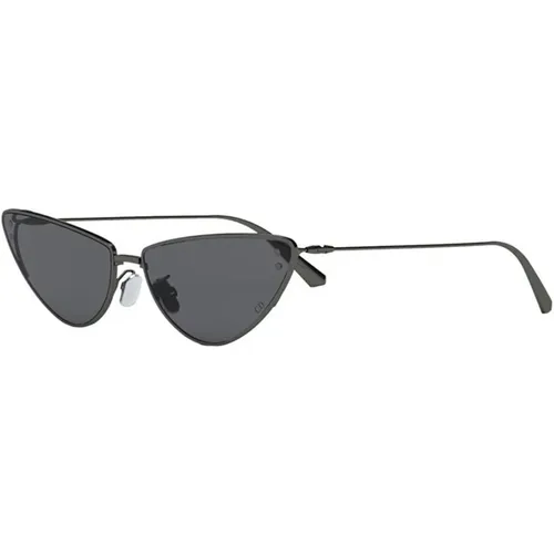 Shiny Gumetal Sunglasses , male, Sizes: 63 MM - Dior - Modalova
