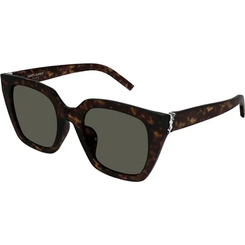 Sonnenbrille SL M143 Schwarz , Damen, Größe: 51 MM - Saint Laurent - Modalova