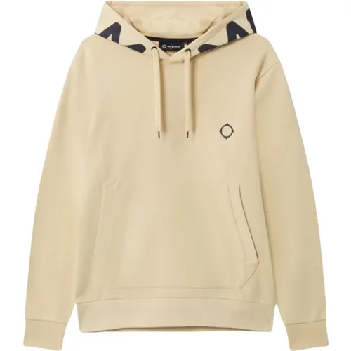 Ecru Hoodies , male, Sizes: M - Ma.strum - Modalova