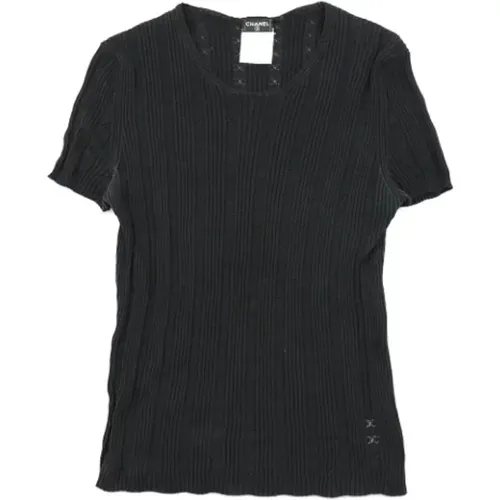 Pre-owned Cotton tops , female, Sizes: ONE SIZE - Chanel Vintage - Modalova