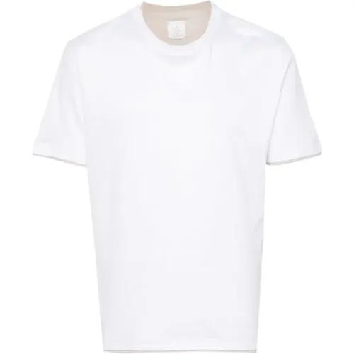 Italian Cotton T-Shirt , male, Sizes: 2XL - Eleventy - Modalova