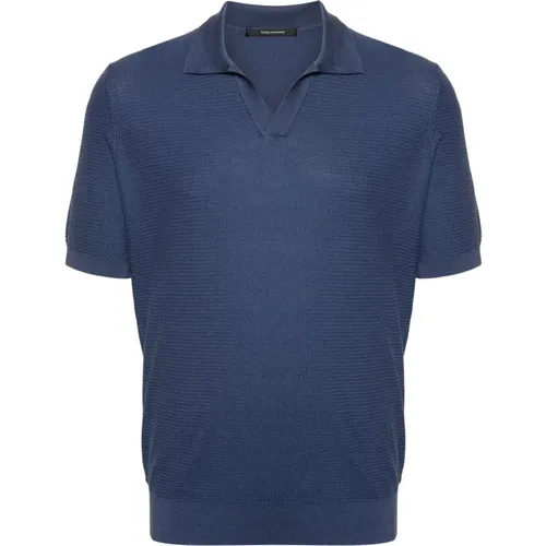 Polo short , male, Sizes: 3XL, XL, 4XL, L, 2XL - Tagliatore - Modalova