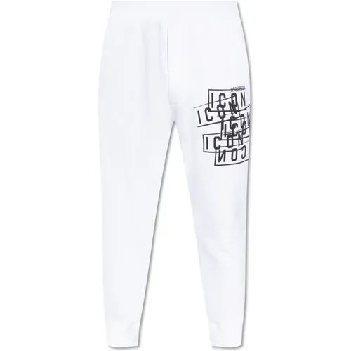 Sweatpants mit Logo , Herren, Größe: 2XL - Dsquared2 - Modalova