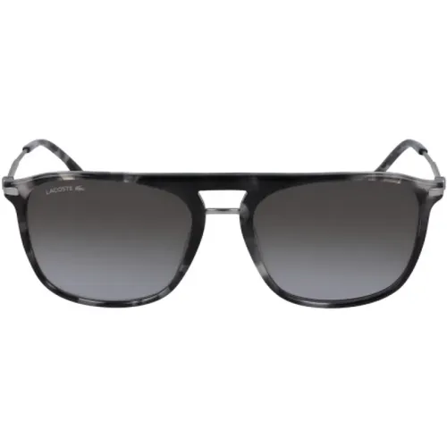 Graue Acetat-Sonnenbrille für Männer - Lacoste - Modalova