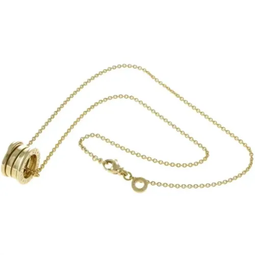 Pre-owned B.Zero1 Gold Necklace , female, Sizes: ONE SIZE - Bvlgari Vintage - Modalova