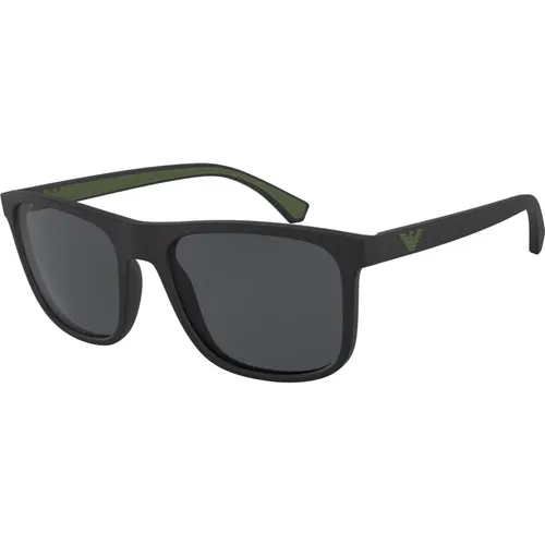 Sunglasses EA 4129 , male, Sizes: 56 MM - Emporio Armani - Modalova
