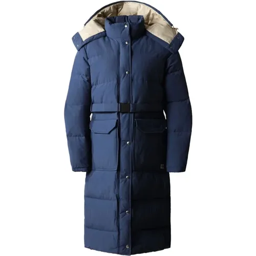 Quilted Long Coat with Removable Hood , female, Sizes: M - The North Face - Modalova
