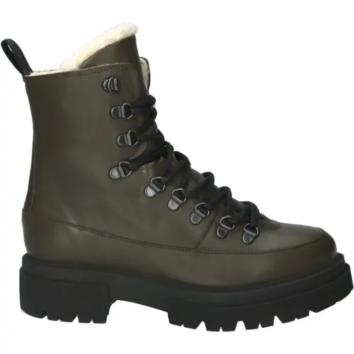 Lilja - Olive - Boots , Damen, Größe: 38 EU - Blackstone - Modalova
