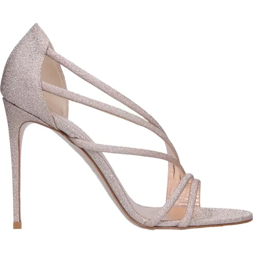 Scarlet 90 Glitter Sandals , female, Sizes: 5 UK - Le Silla - Modalova