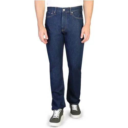 Clic Straight Jeans for Men , male, Sizes: W29 L32, W28 L32, W27 L32, W31 L32, W25 L32, W26 L32, W30 L32 - Calvin Klein - Modalova