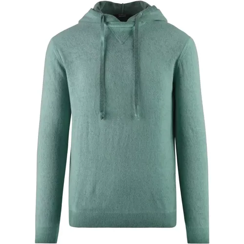 Warm Wool Hooded Pullover , male, Sizes: 2XL, L, XL, 3XL, M, S - BomBoogie - Modalova