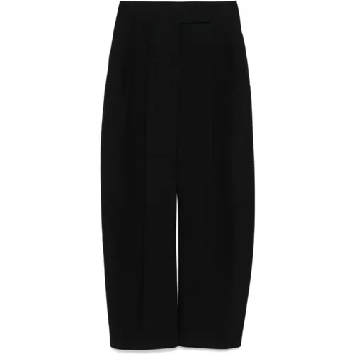 Schwarze maßgeschneiderte weite Hose , Damen, Größe: XS - pinko - Modalova