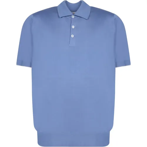 Polo Shirt with Contrasting Edges , male, Sizes: L - BRUNELLO CUCINELLI - Modalova