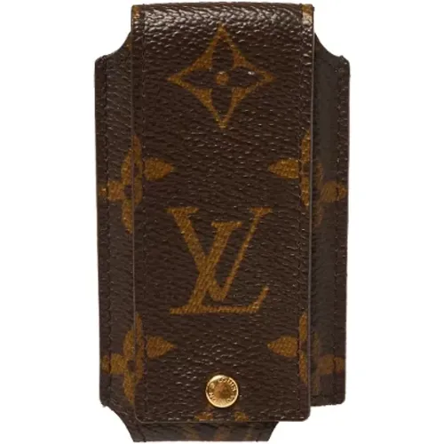 Pre-owned Coated canvas home-office , female, Sizes: ONE SIZE - Louis Vuitton Vintage - Modalova