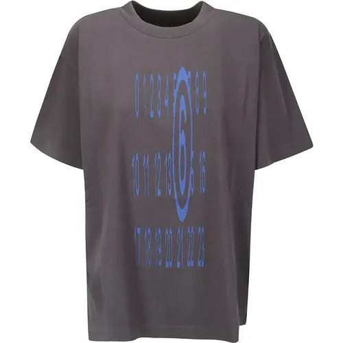 T-Shirt , male, Sizes: M - MM6 Maison Margiela - Modalova