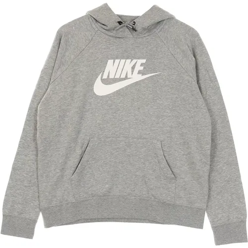 Essential Hoodie Long Sleeve Sweatshirt , female, Sizes: L, S - Nike - Modalova