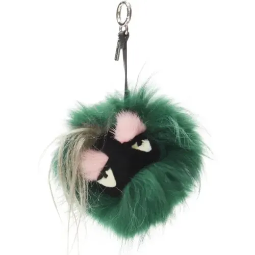 Pre-owned Fur key-holders , female, Sizes: ONE SIZE - Fendi Vintage - Modalova