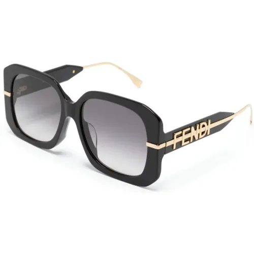 Fe40065F 01B Sunglasses Fendi - Fendi - Modalova