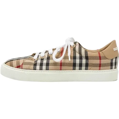 Pre-owned Canvas sneakers - Burberry Vintage - Modalova