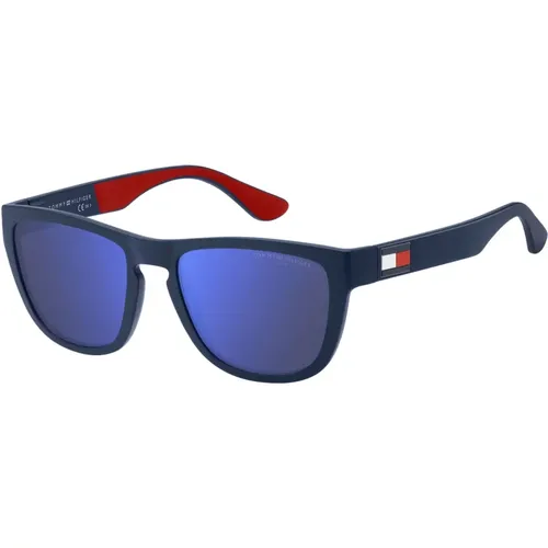 Matte Sungles with High trast , male, Sizes: 56 MM - Tommy Hilfiger - Modalova