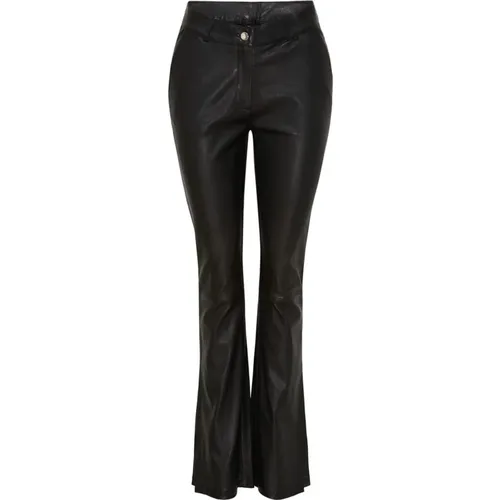 Leather Trousers , female, Sizes: XS, XL, 2XL, L, M, S - Notyz - Modalova