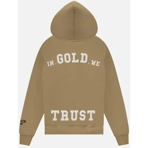 In gold we trust store hoodie s