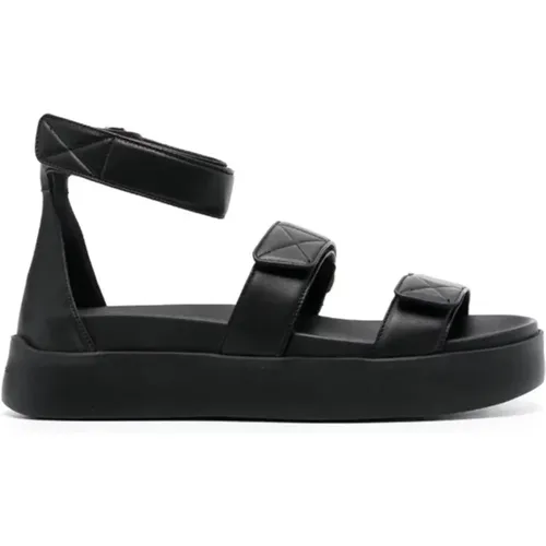 Italian Leather Sandals Octans Collection , female, Sizes: 7 UK, 6 UK, 6 1/2 UK, 4 UK, 4 1/2 UK, 5 1/2 UK - Santoni - Modalova