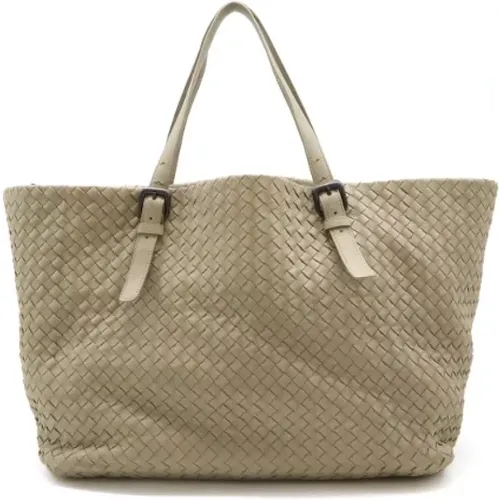 Pre-owned Leder schultertasche - Bottega Veneta Vintage - Modalova