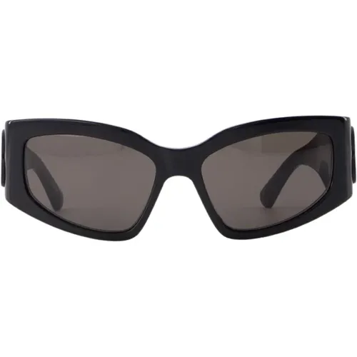 Acetate Sunglasses - Bb0321s , male, Sizes: 57 MM - Balenciaga - Modalova