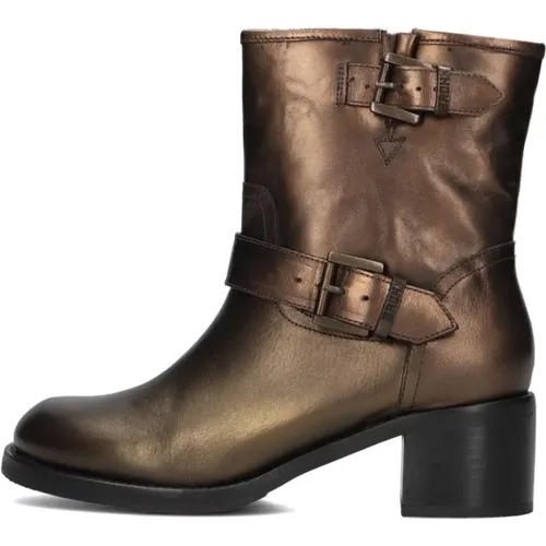 Edgy Biker Boots New-Camperos , Damen, Größe: 39 EU - Bronx - Modalova