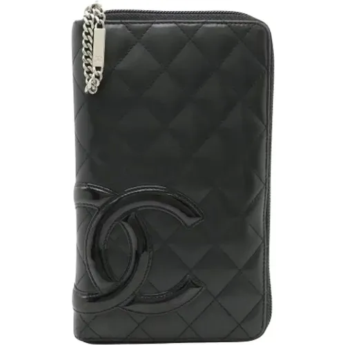 Pre-owned Leather wallets , female, Sizes: ONE SIZE - Chanel Vintage - Modalova