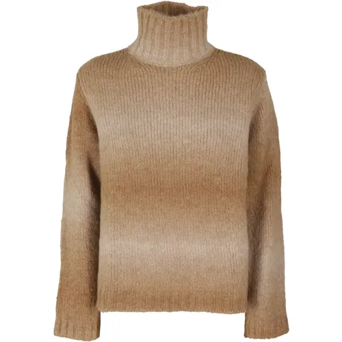 Alpaca Turtleneck Sweater , female, Sizes: L - Woolrich - Modalova