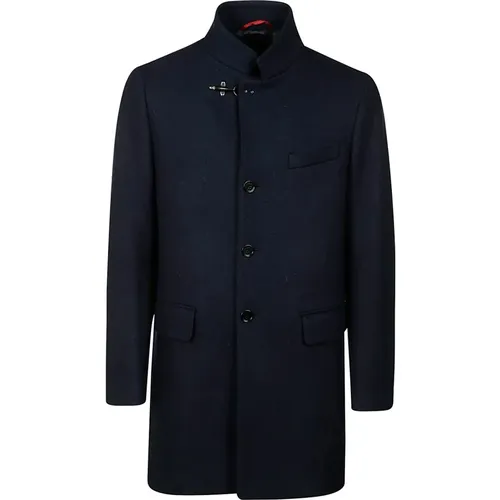 Single-Breasted Coat , male, Sizes: S, XS, XL, M, L, 2XL - Fay - Modalova