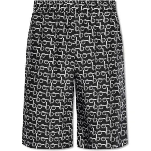 Denim shorts , male, Sizes: M, L - Burberry - Modalova