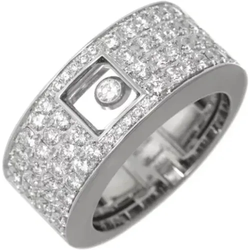 Pre-owned White Gold rings , female, Sizes: ONE SIZE - Chopard Pre-owned - Modalova